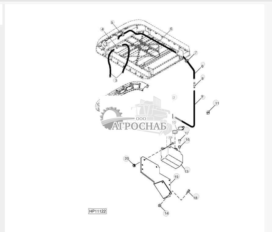 ОМЫВАТЕЛЬ ВЕТРОВОГО СТЕКЛА 